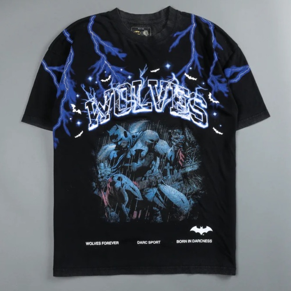 Darc Sport League Of Shadows Premium Oversized Shirt Small Batman